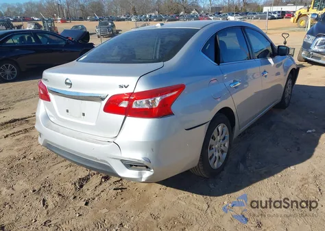 2017 Nissan Sentra Sv z USA, uszkodzony, nr VIN 3N1AB7AP6HY371476